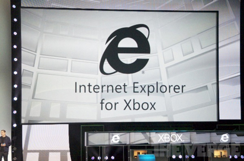 Microsoft sẽ mang Internet Explorer lên Xbox 360