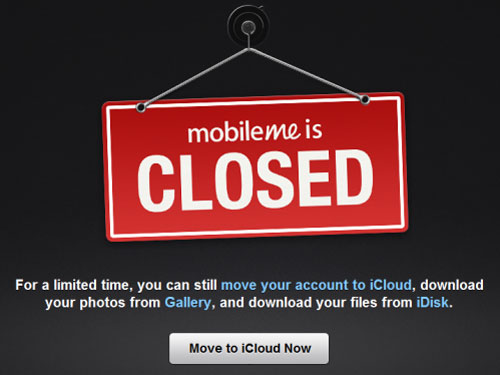 Apple chính thức đóng cửa MobileMe