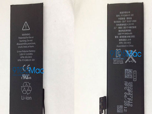 Pin iPhone 5 chỉ ở mức 1440mAh?