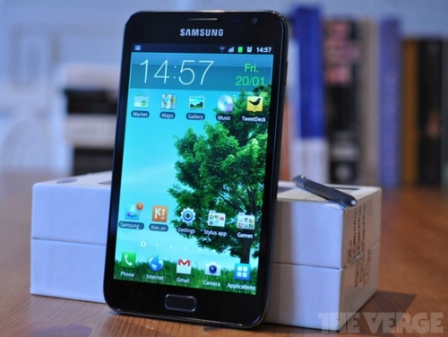 Samsung giới thiệu Galaxy Note II vào 29-8