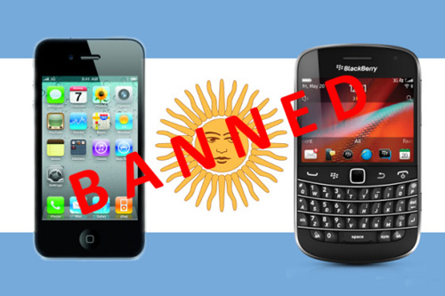 Argentina ban hành lệnh cấm bán iPhone và BlackBerry