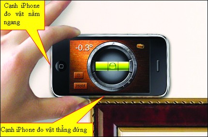 Dùng iPhone kiểm tra sự thăng bằng
