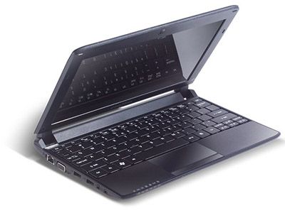 Aspire One D255 và eMachines 350: 2 netbook mới từ Acer