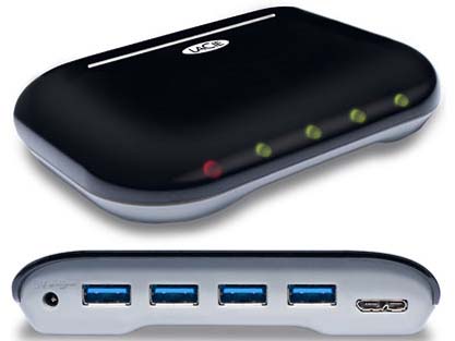 Hub LaCie với 4 cổng USB 3.0