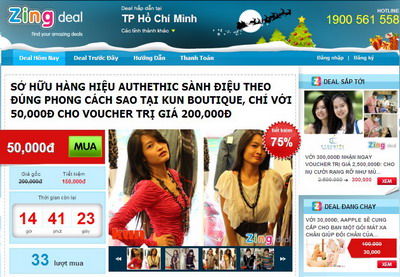 VNG ra mắt Zing Deal với mô hình "cùng mua"
