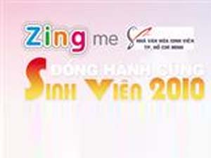 Sinh viên hào hứng với chương trình Zing Me