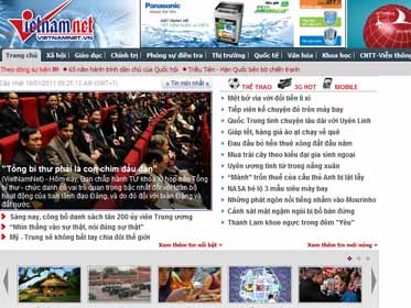 VietNamNet liên tiếp bị tấn công