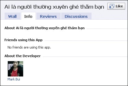 Ứng dụng “độc” trên Facebook