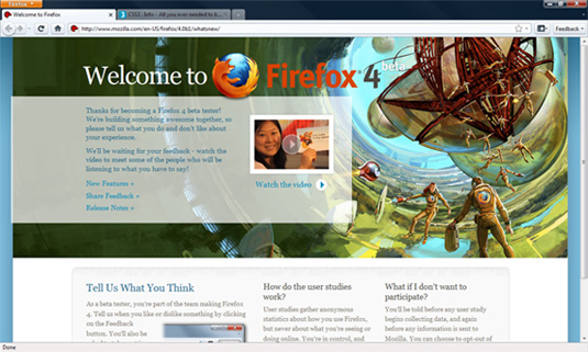 Firefox 4 đánh bại IE9 ngày đầu ra mắt