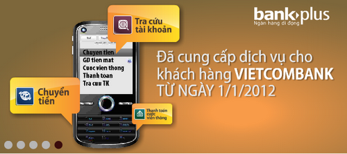 Viettel cung cấp dịch vụ BankPlus cho khách hàng Vietcombank