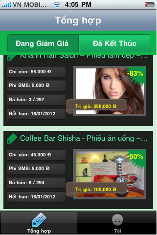Giải pháp Thanh toán cho Groupon trên Mobile