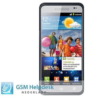 Ảnh, thông số kỹ thuật chính thức của Samsung Galaxy S III