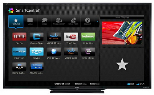 Sharp ra mắt LED HDTV 90inch