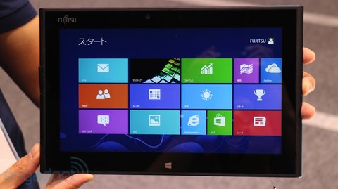 Tablet Windows 8 chống nước của Fujitsu