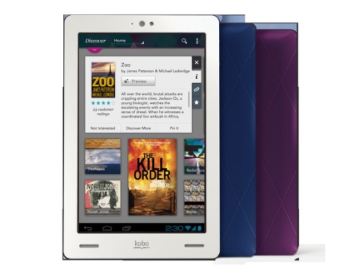 Kobo trình làng tablet 199 USD