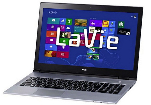 NEC LaVie X, ultrabook siêu mỏng, mạnh mẽ