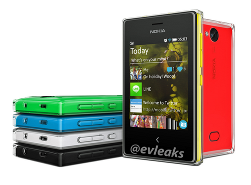 Lộ diện 2 mẫu Nokia Asha giá rẻ