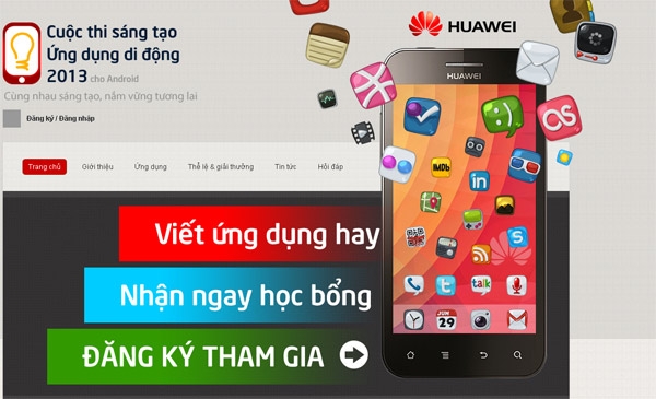 Thi viết ứng dụng Android 2013