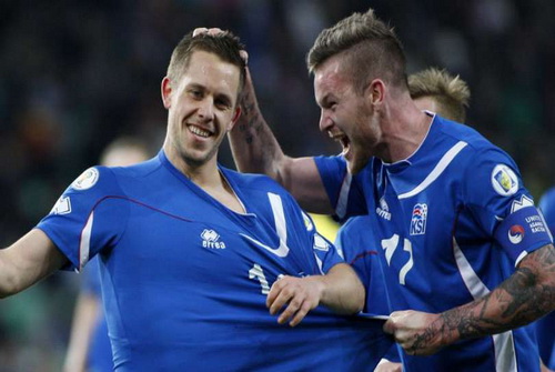 Iceland lần đầu vào đến vòng 1/8 VCK Euro