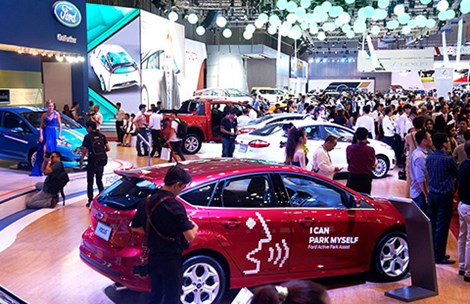 
Thị trường Việt Nam mở rộng cửa với nhiều loại xe. Ảnh: QH
