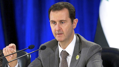 
Tổng thống Syria Bashar Assad. Ảnh: RT
