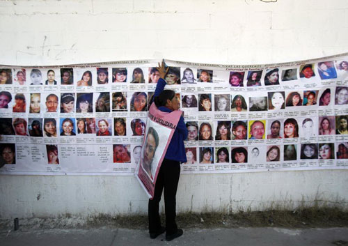 Hàng ngàn phụ nữ, bé gái mất tích bí ẩn mỗi năm ở Mexico Ảnh: REUTERS