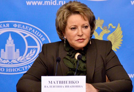 Bà Valentina Matviyenko Ảnh: BUZZ QUOTES