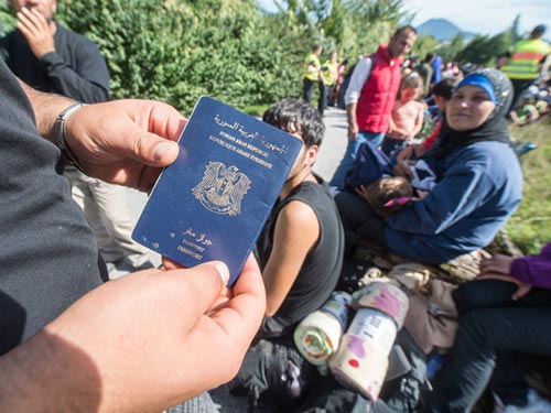 Một số người tị nạn dùng hộ chiếu giả đã biến mất ở Đức Ảnh: EPA