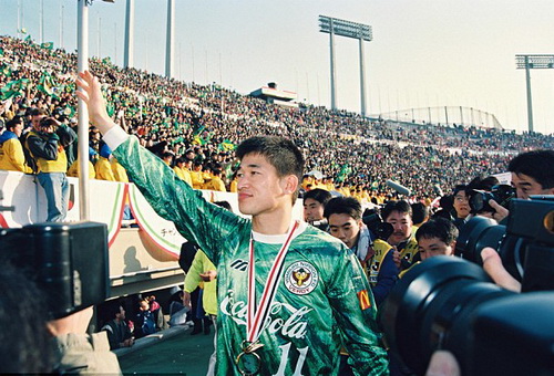 Vô địch J-League 1994 trong màu áo Verdy Kawasaki