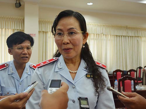 Bà Lê Thị Thủy, Phó tổng Thanh tra Chính phủ, khẳng định thẩm quyền xử lý biệt thự trái phép thuộc UBND TP Đà Nẵng