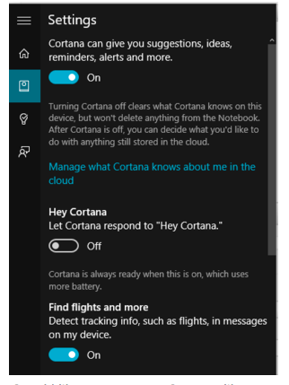 
Tắt trợ lý ảo Cortana
