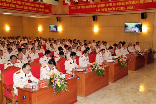 
Các đại biểu dự phiên họp trù bị Đại hội Đảng bộ Công an Trung ương lần thứ VI, nhiệm kỳ 2015-2020
