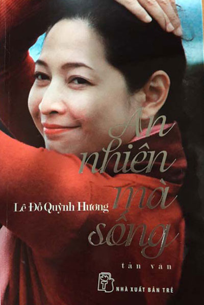 Bìa sách “An nhiên mà sống”