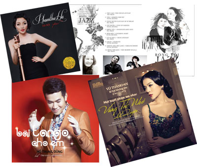 Hình bìa các album phát hành mùa cuối năm