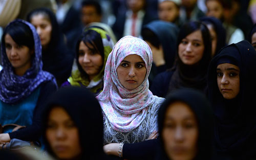 Phụ nữ khắp Afghanistan đang chịu đựng nạn cưỡng hiếp và bạo lực Ảnh: THE TYPEWRITER