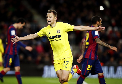 Cựu cầu thủ Real Madrid Cheryshev đang tỏa sáng trong màu áo Villarreal