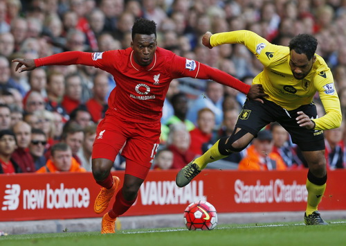 Daniel Sturridge trở lại với cú đúp, Liverpool giành chiến thắng trước Aston Villa