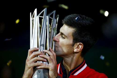 Djokovic tiếp tục thống trị làng quần vợt nam thế giới Ảnh: REUTERS