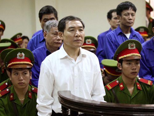 Bị cáo Dương Chí Dũng đã bị tuyên án tử hình về tội tham