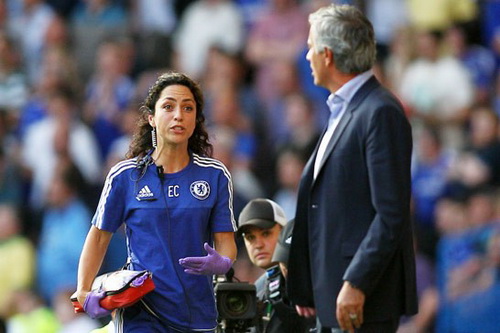 Bác sĩ Eva Carneiro từng lãnh búa rìu từ HLV Mourinho