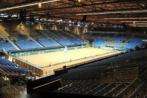 Cụm sân Flanders Expo (Ghent) - nơi diễn ra các trận đấu ở chung kết Davis Cup 2015