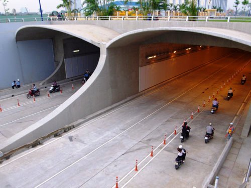 Hầm sông Sài Gòn sẽ đóng cửa trong khoảng thời gian ngắn để phục vụ công tác diễn tập