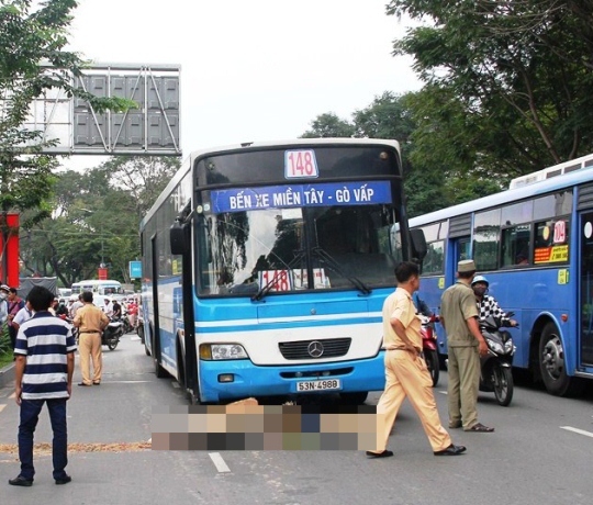 Hiện trường vụ tai nạn