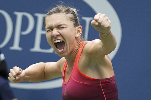 Niềm vui chiến thắng của Halep