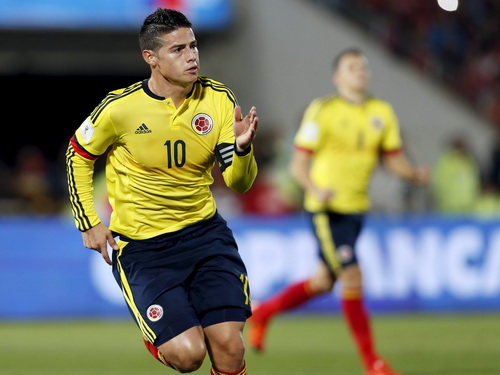 James Rodriguez ghi bàn liên tiếp sau khi trở lại sân cỏ