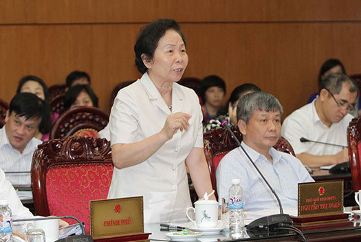 
Phó Chủ tịch nước Nguyễn Thị Doan: Tình trạng vô cảm trước dân có tăng hơn so với nhiệm kỳ trước ở một bộ phận, đặc biệt là cán bộ cơ sở - Ảnh tư liệu
