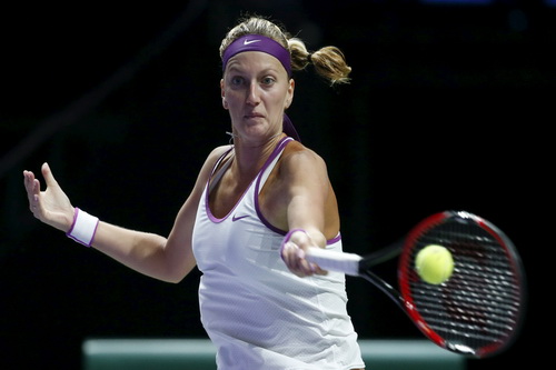 Petra Kvitova bất ngờ với lối chơi hiệu quả của Kerber