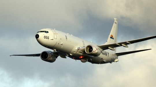 Máy bay do thám P-8 Poseidon Ảnh: US NAVY