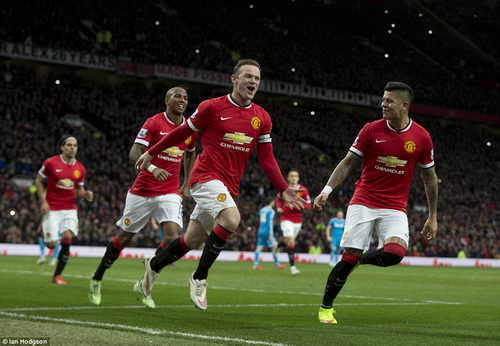 Rooney vẫn là đầu tàu của Man United lẫn tuyển Anh