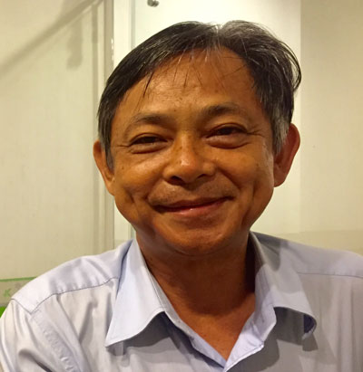 Nhà thơ - nhà giáo Phạm Hồng Danh, giảng viên Trường ĐH Kinh tế TP HCM